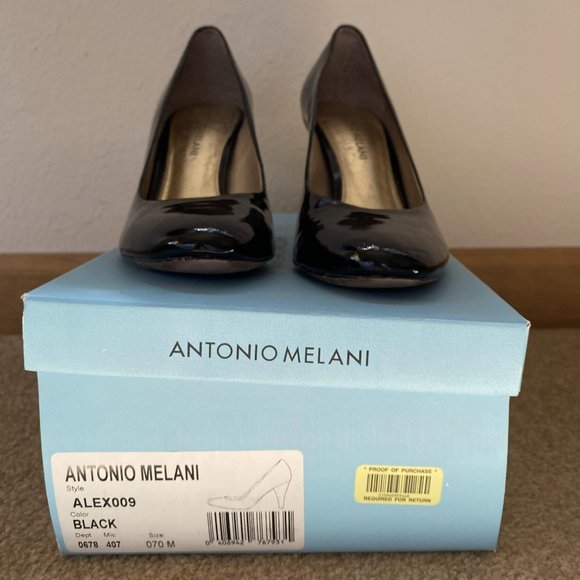 Antonio Melani Black Pumps - Picture 1 of 4